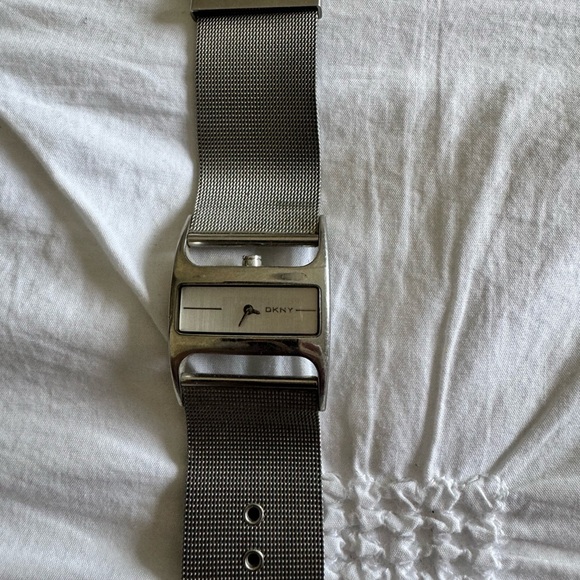DKNY STAINLESS STEEL women’s watch very fun design I’ve worn a number of times - Picture 1 of 2